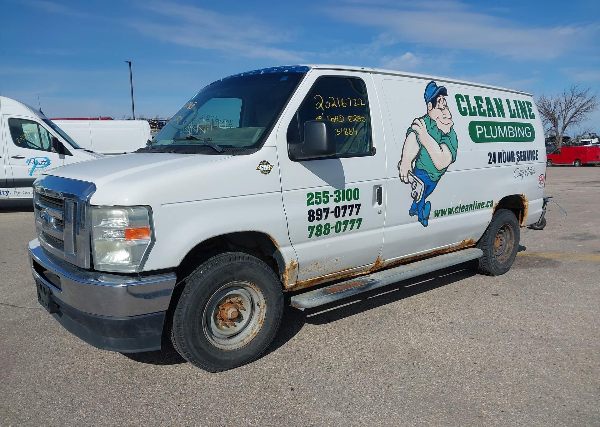 2009 FORD E250 ECONOLINE CARGO