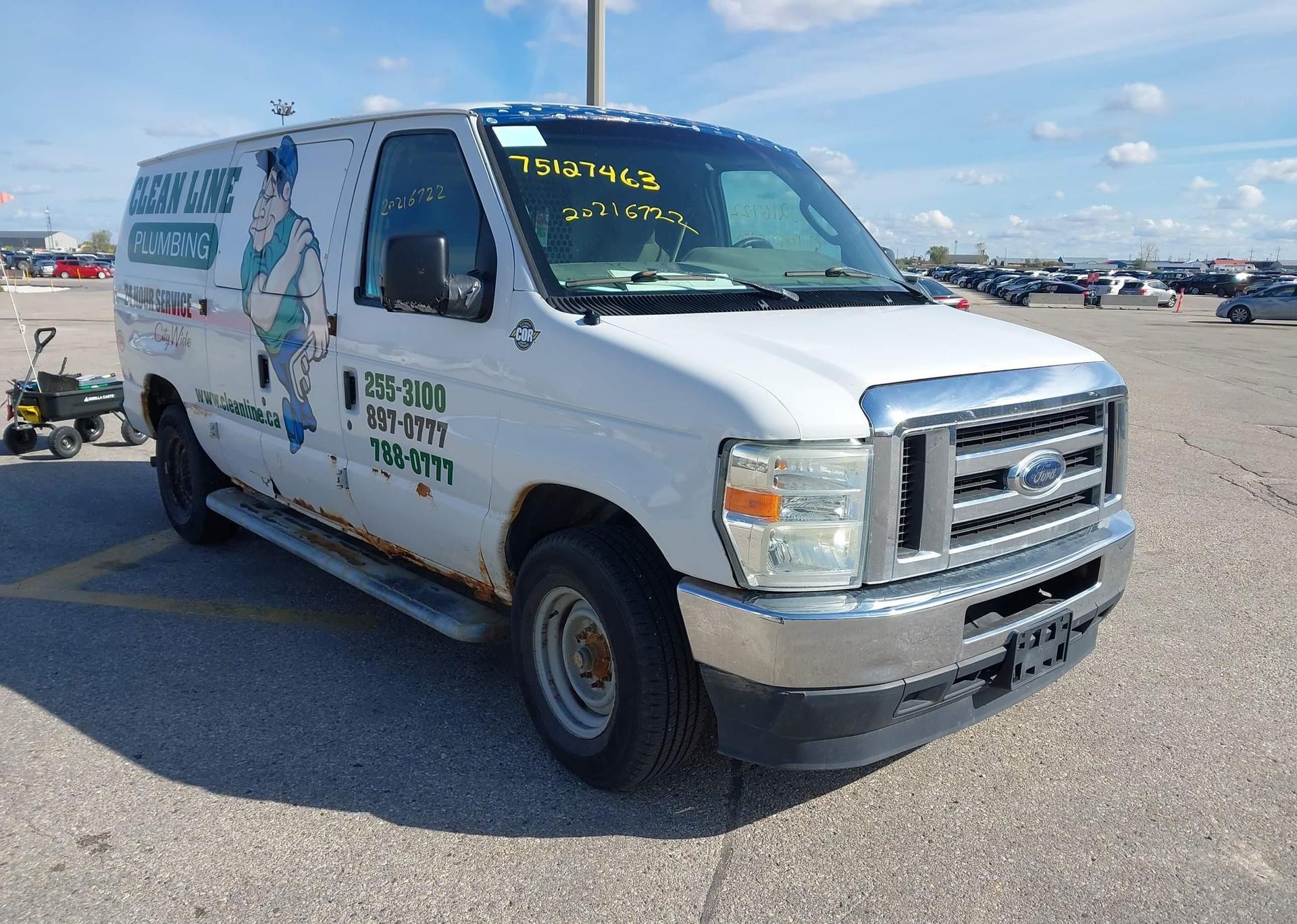 2009 FORD E250 ECONOLINE CARGO