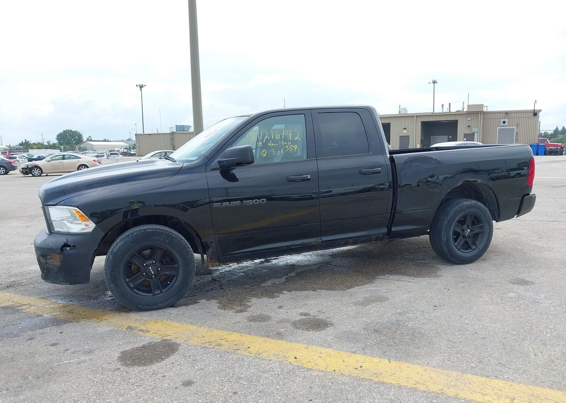 2012 DODGE RAM 1500 ST QUAD CAB