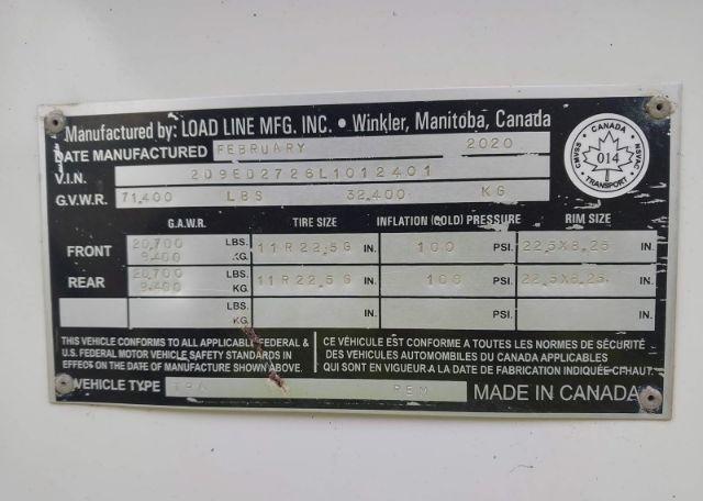 2020 LOAD LINE OTHER