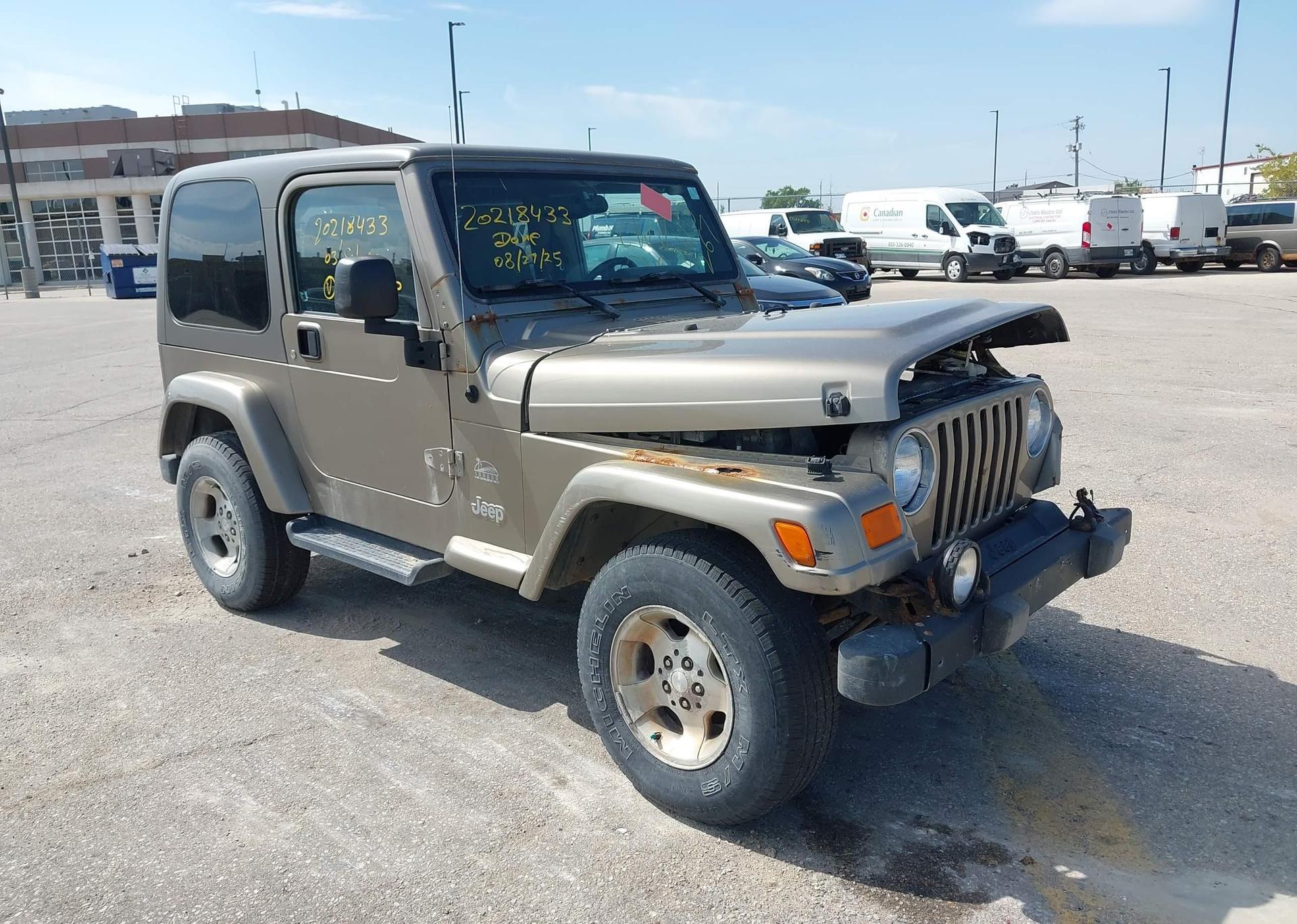 2003 JEEP TJ SAHARA