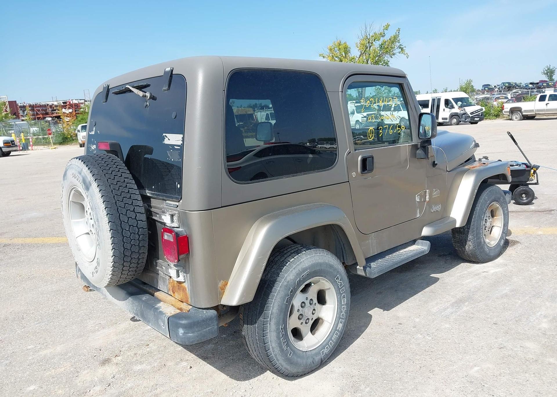 2003 JEEP TJ SAHARA
