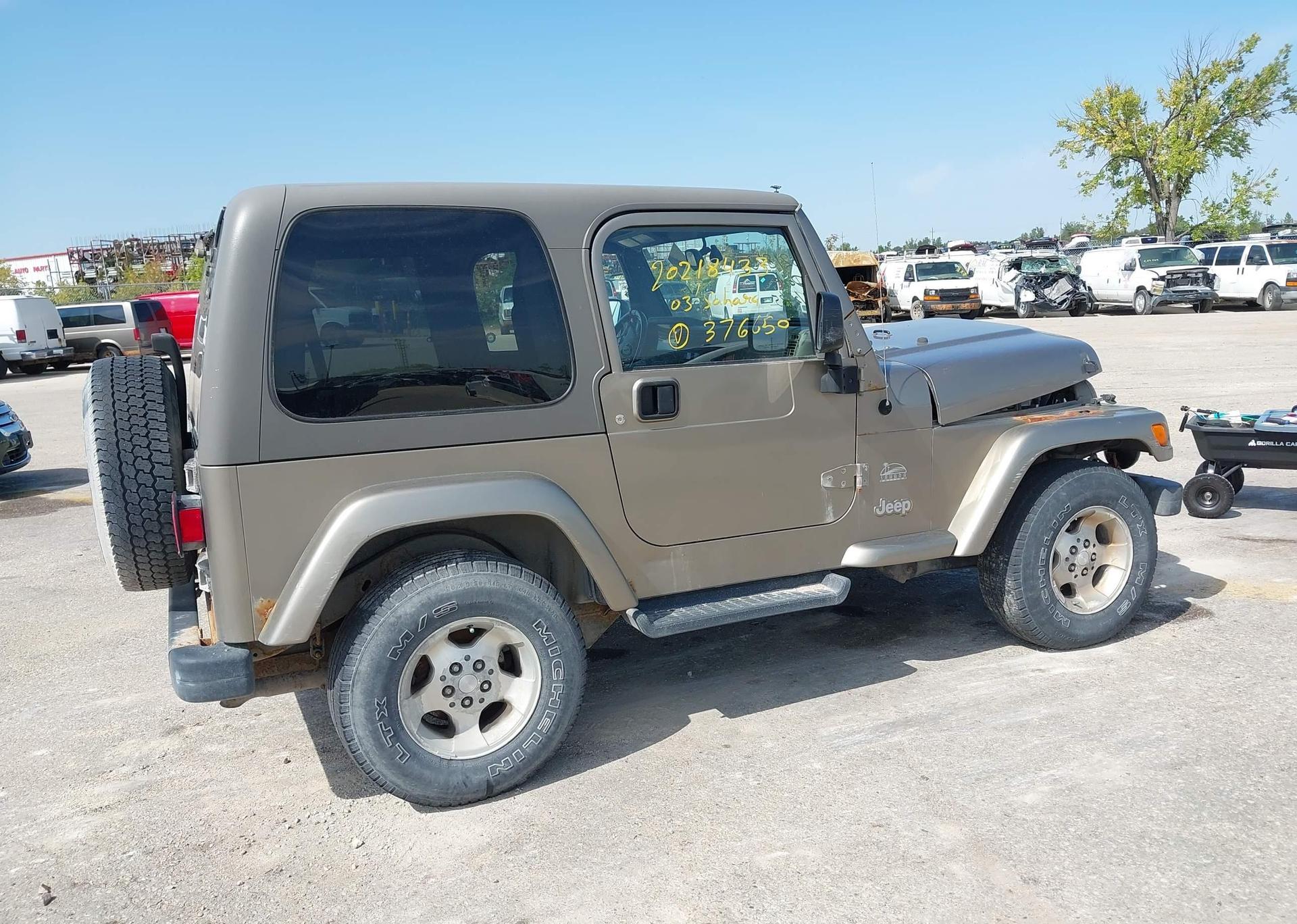 2003 JEEP TJ SAHARA