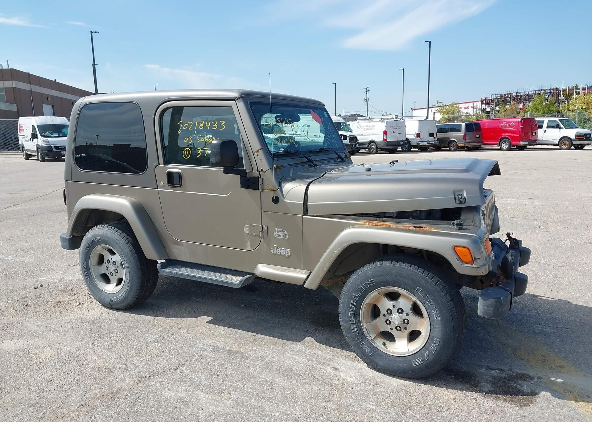 2003 JEEP TJ SAHARA