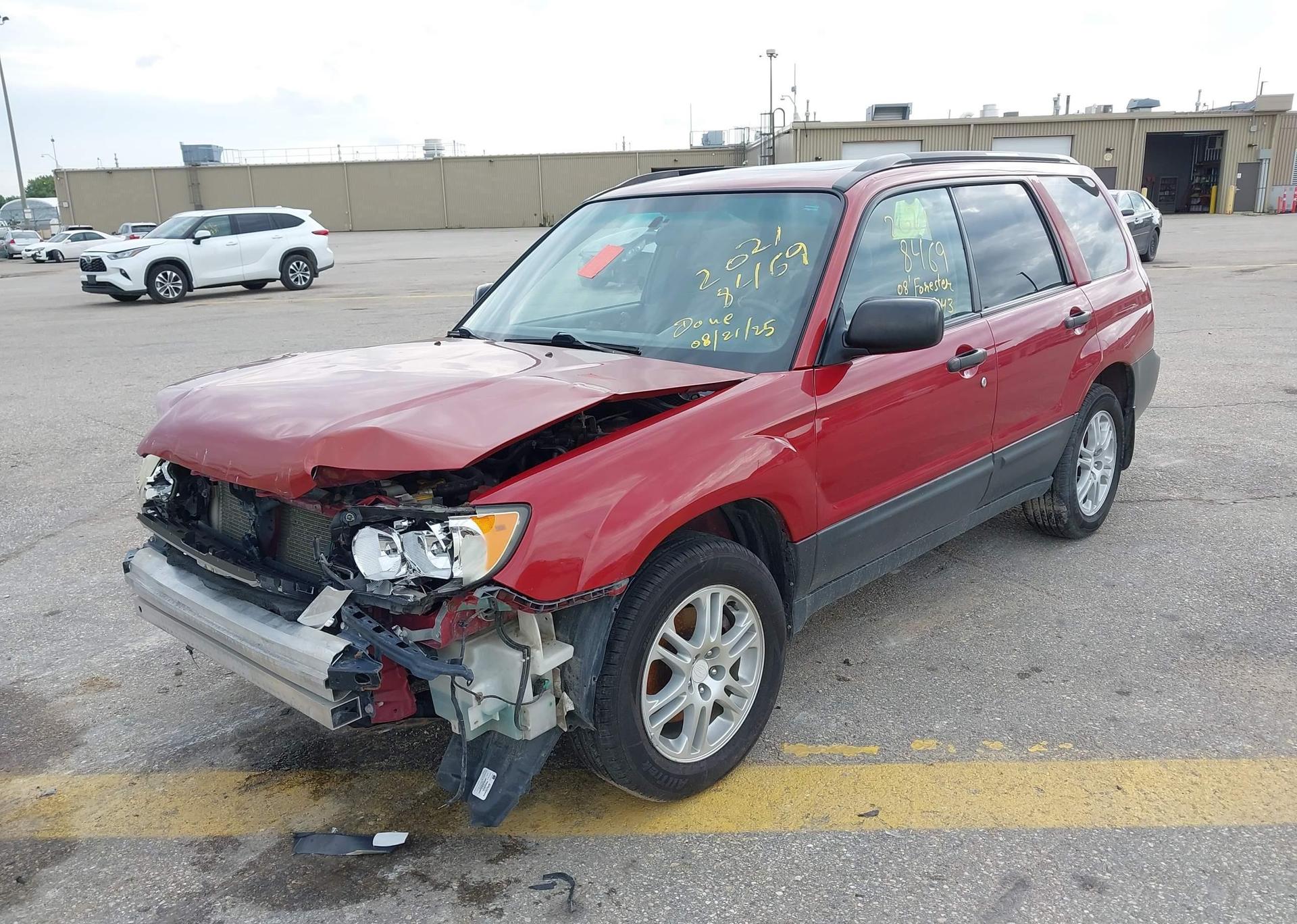 2008 SUBARU FORESTER 2.5 X