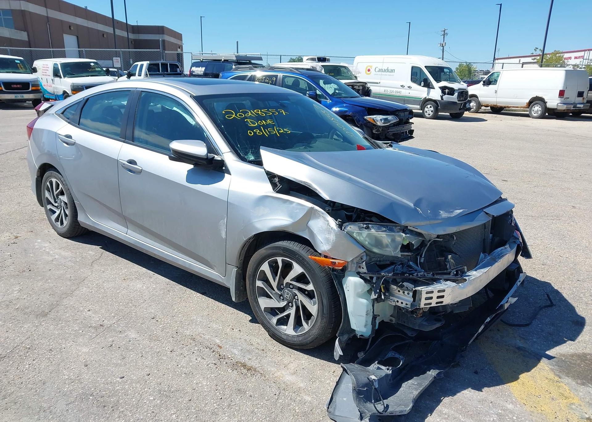 2016 HONDA CIVIC EX