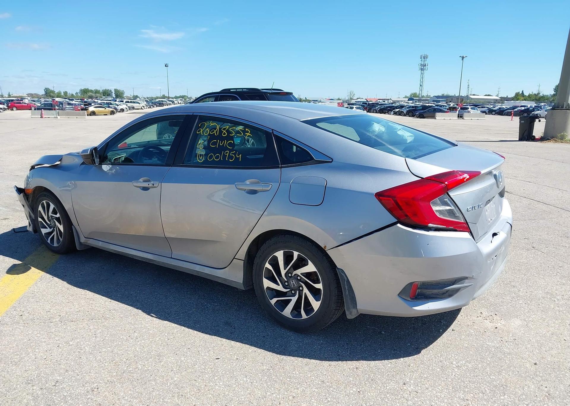 2016 HONDA CIVIC EX