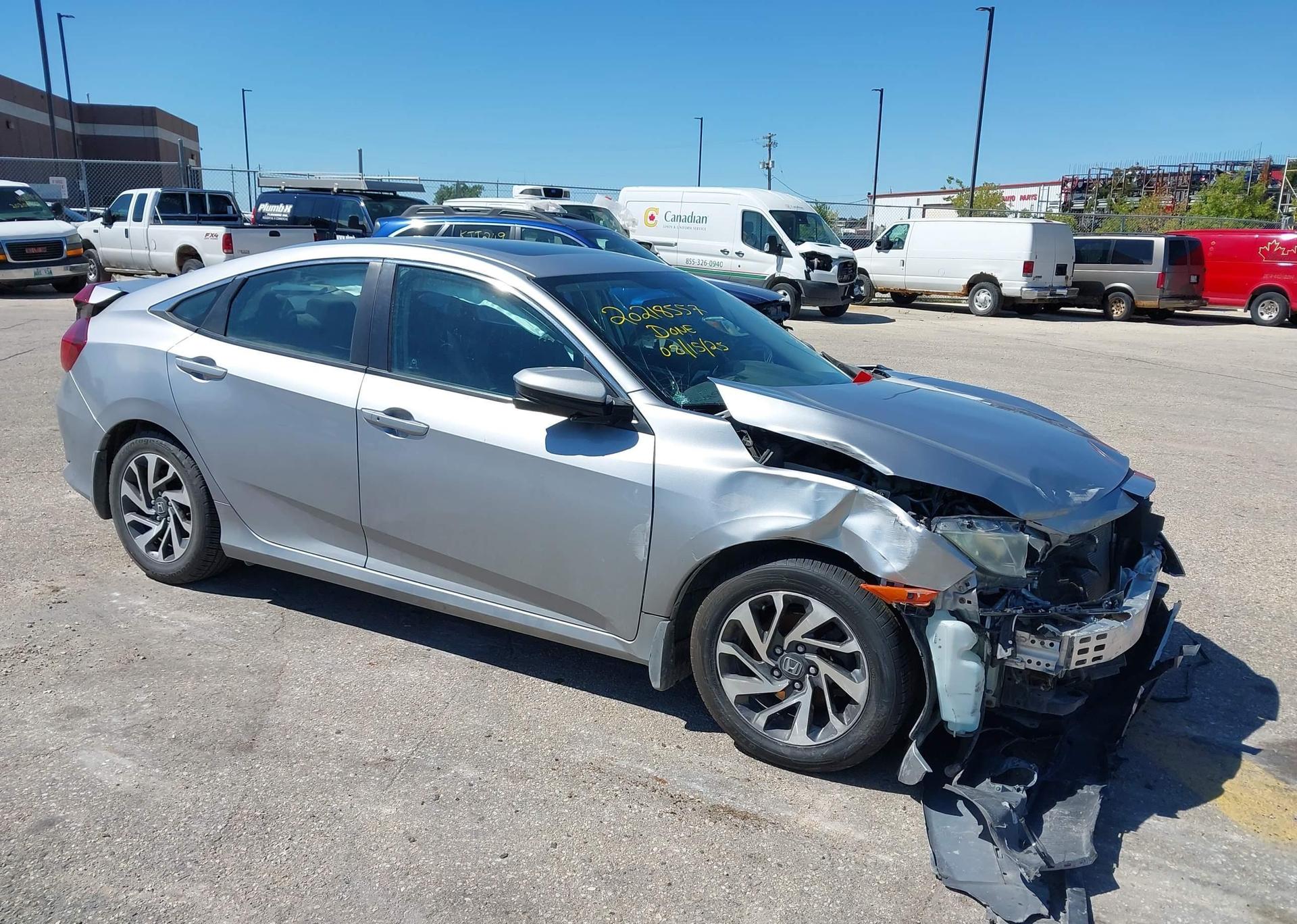 2016 HONDA CIVIC EX
