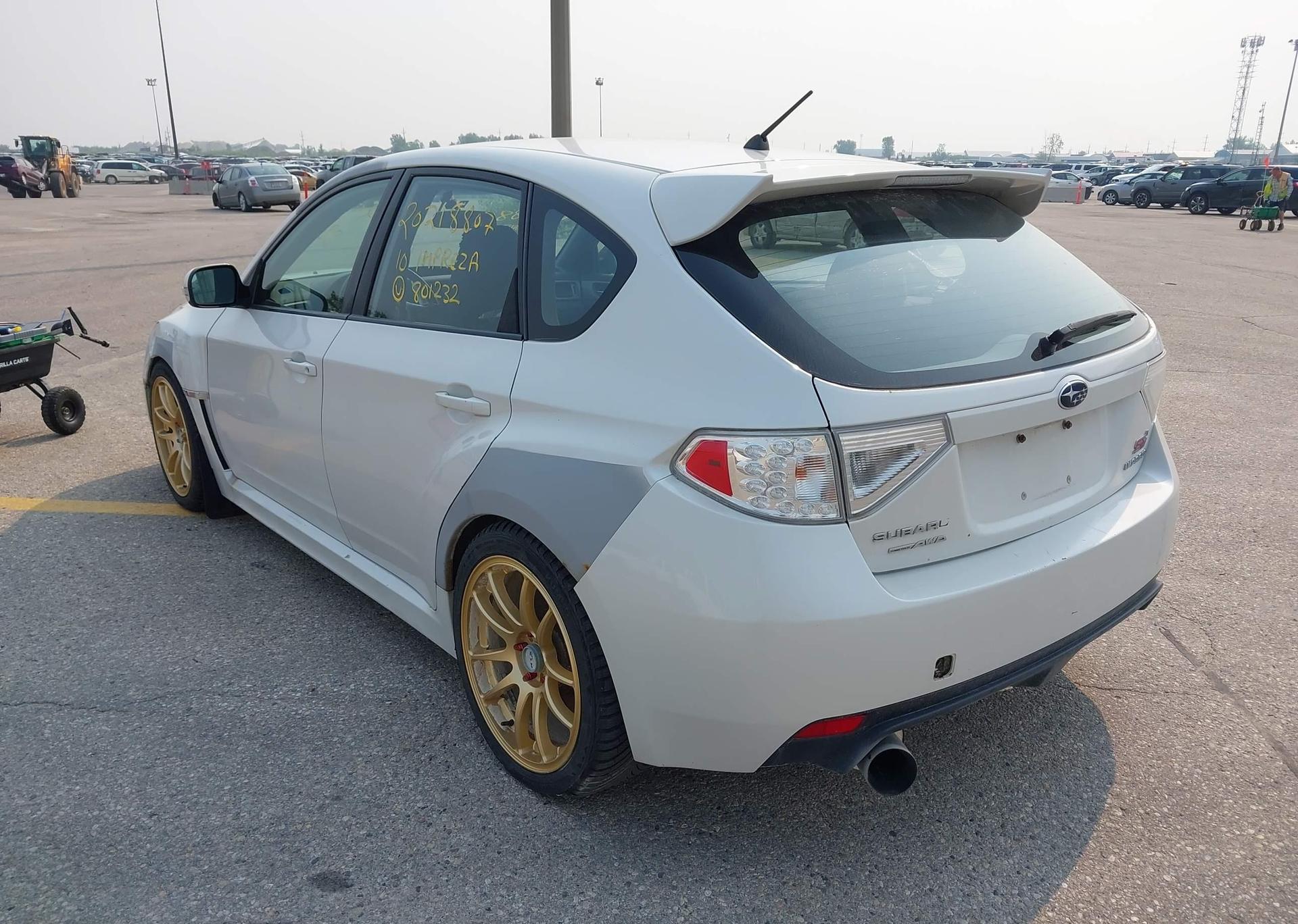 2010 SUBARU IMPREZA WRX STI