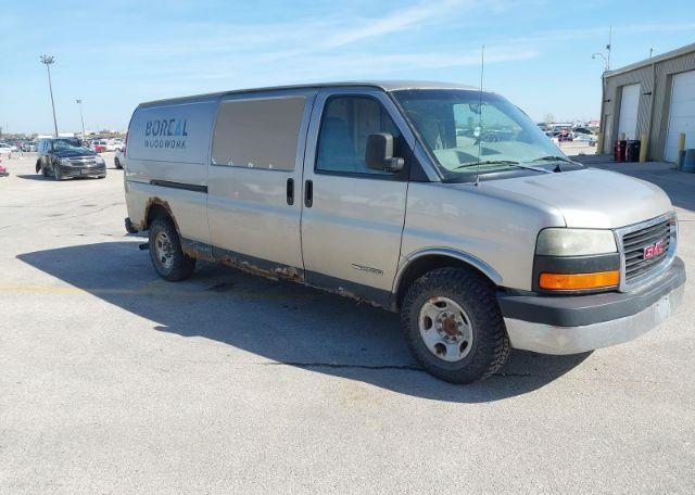 2004 GMC SAVANA 2500 CARGO VAN EXT