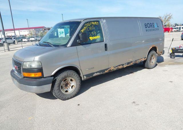 2004 GMC SAVANA 2500 CARGO VAN EXT