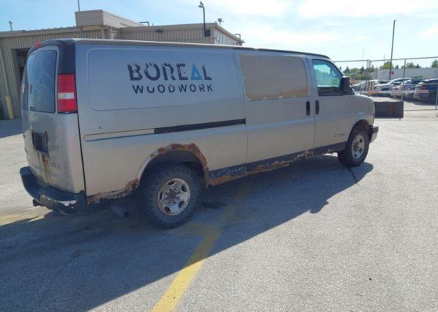 2004 GMC SAVANA 2500 CARGO VAN EXT