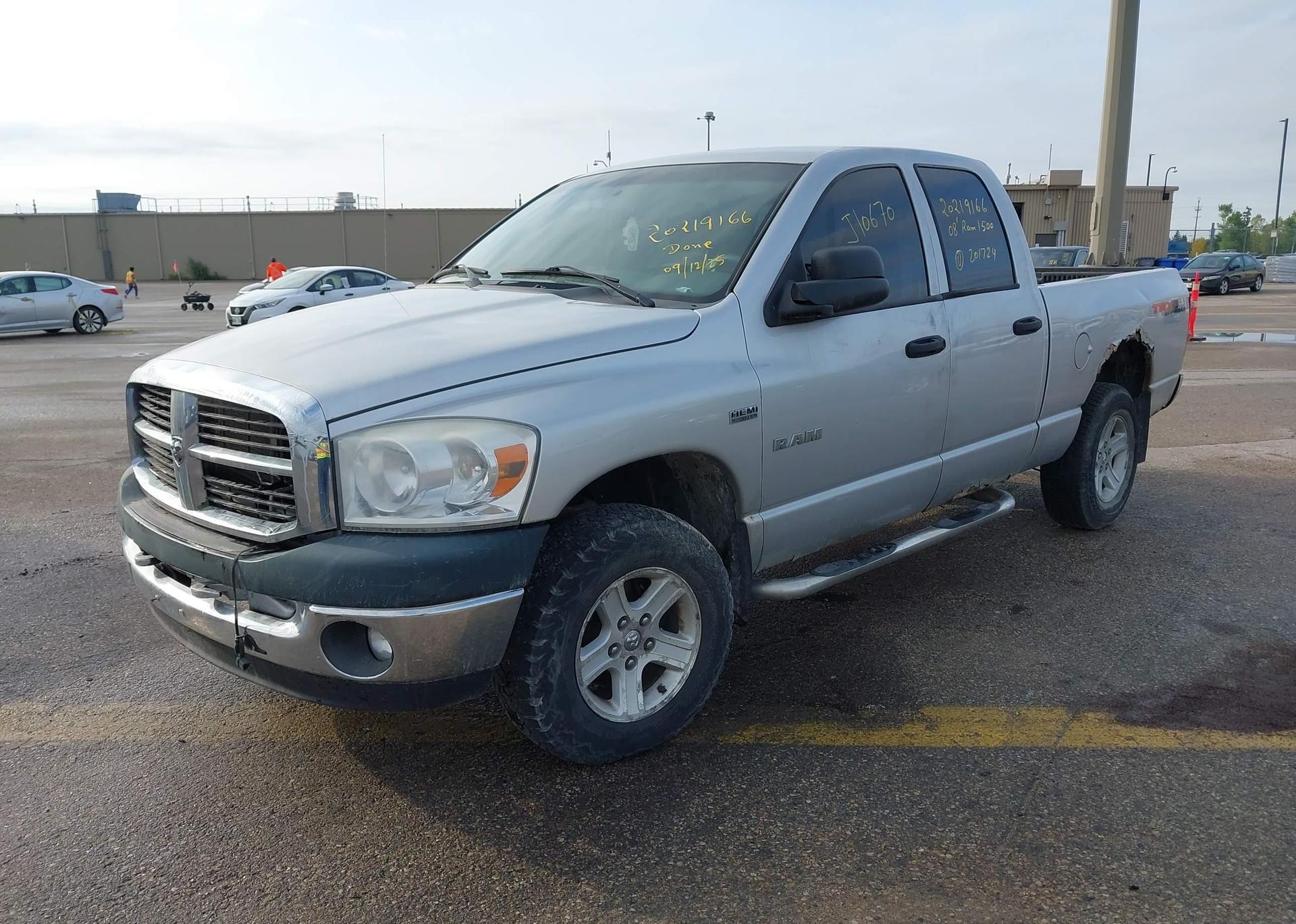2008 DODGE RAM 1500 SXT QUAD CAB