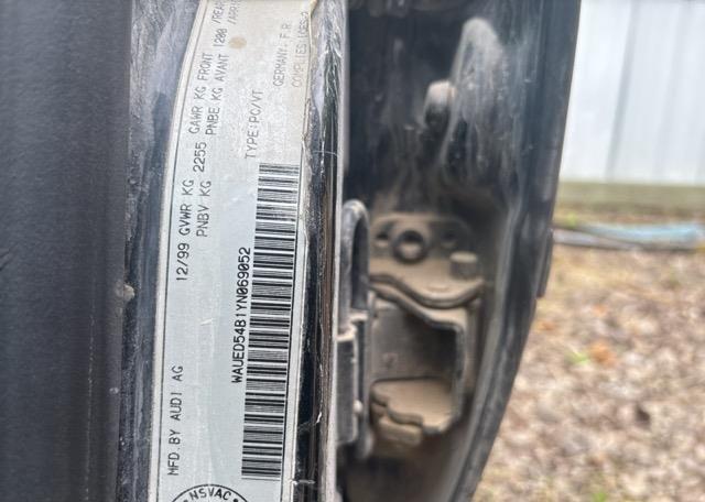 2000 AUDI A6 2.7T QUATTRO