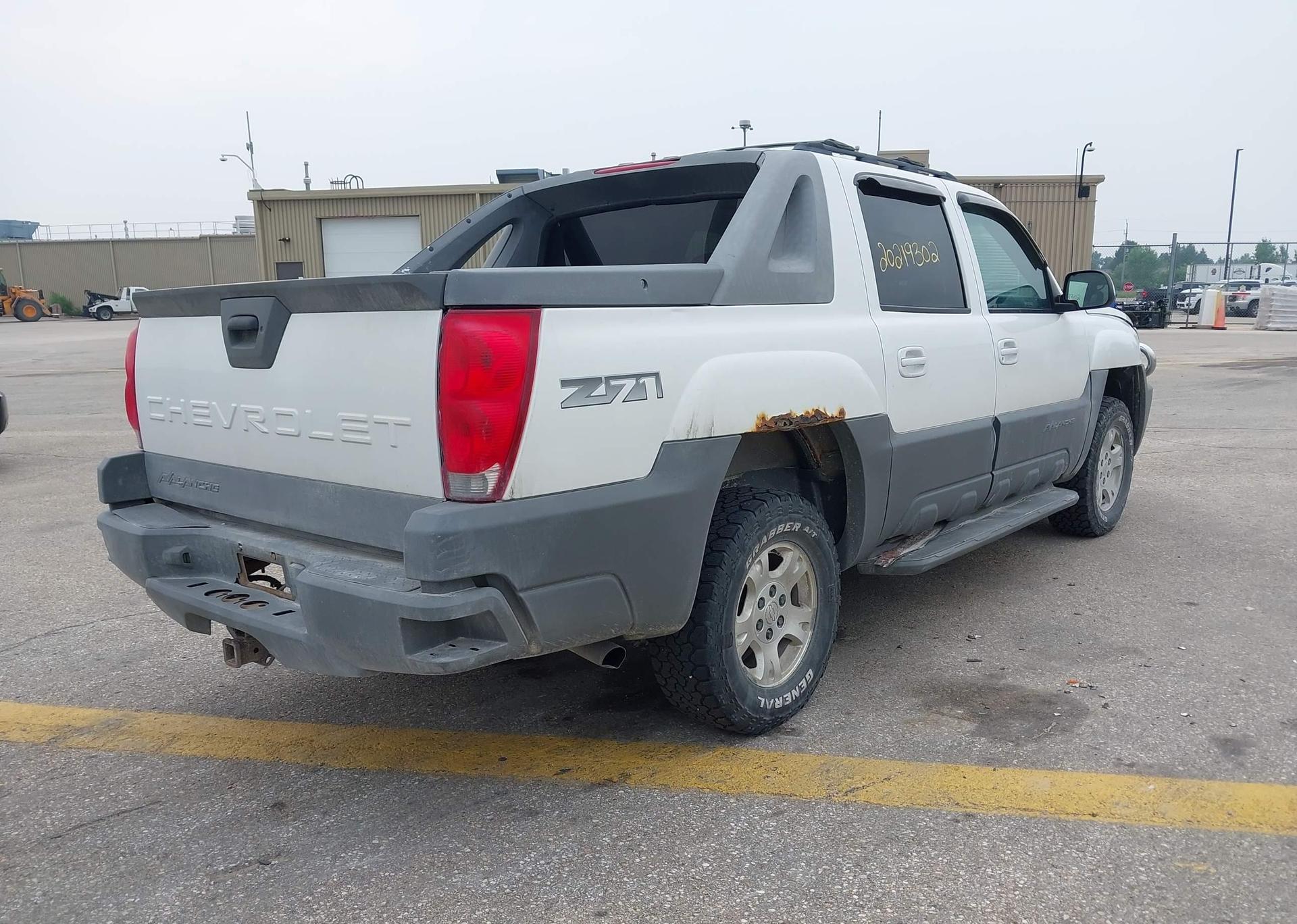 2002 CHEVROLET AVALANCHE 1500