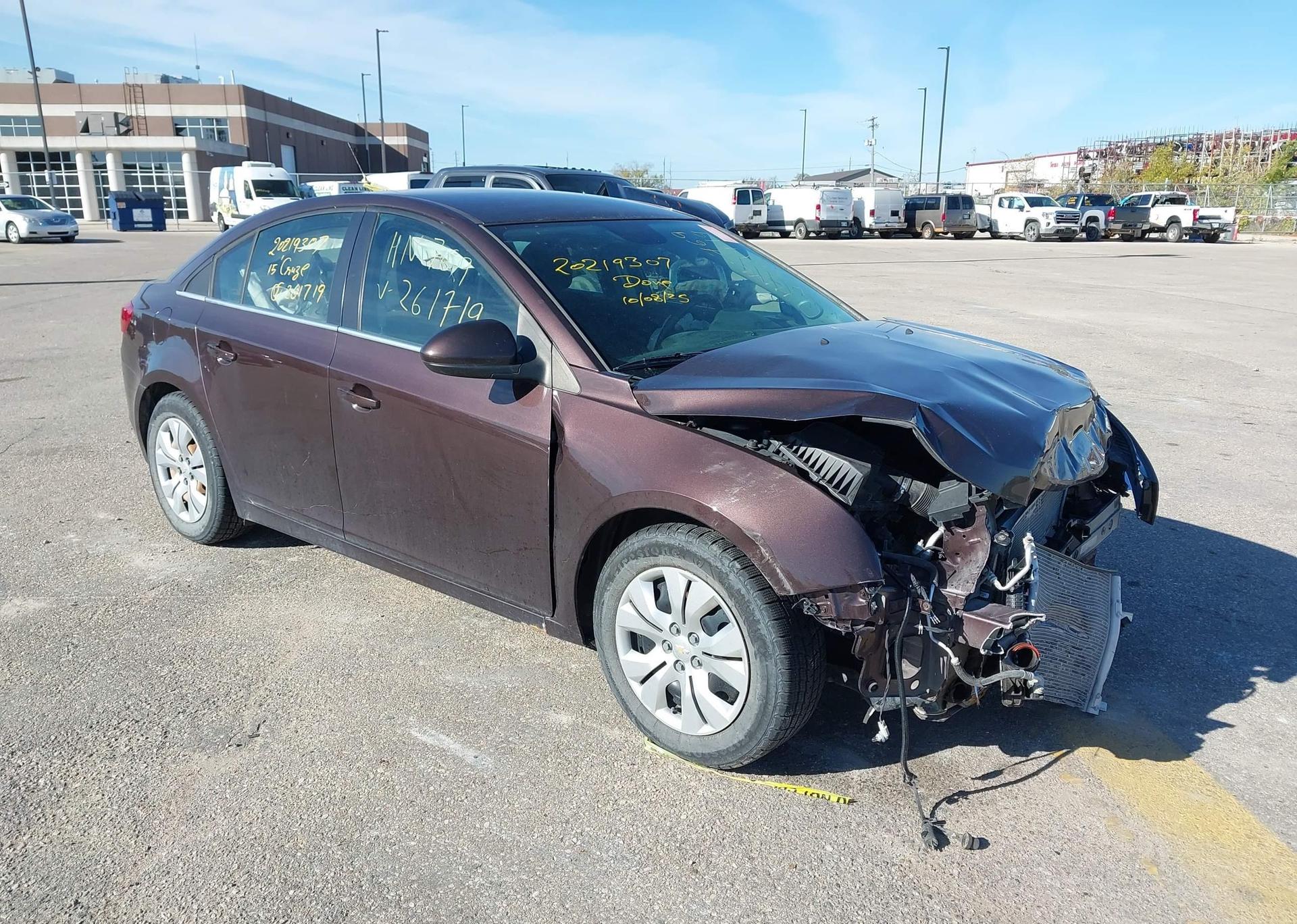 2015 CHEVROLET CRUZE LT TURBO