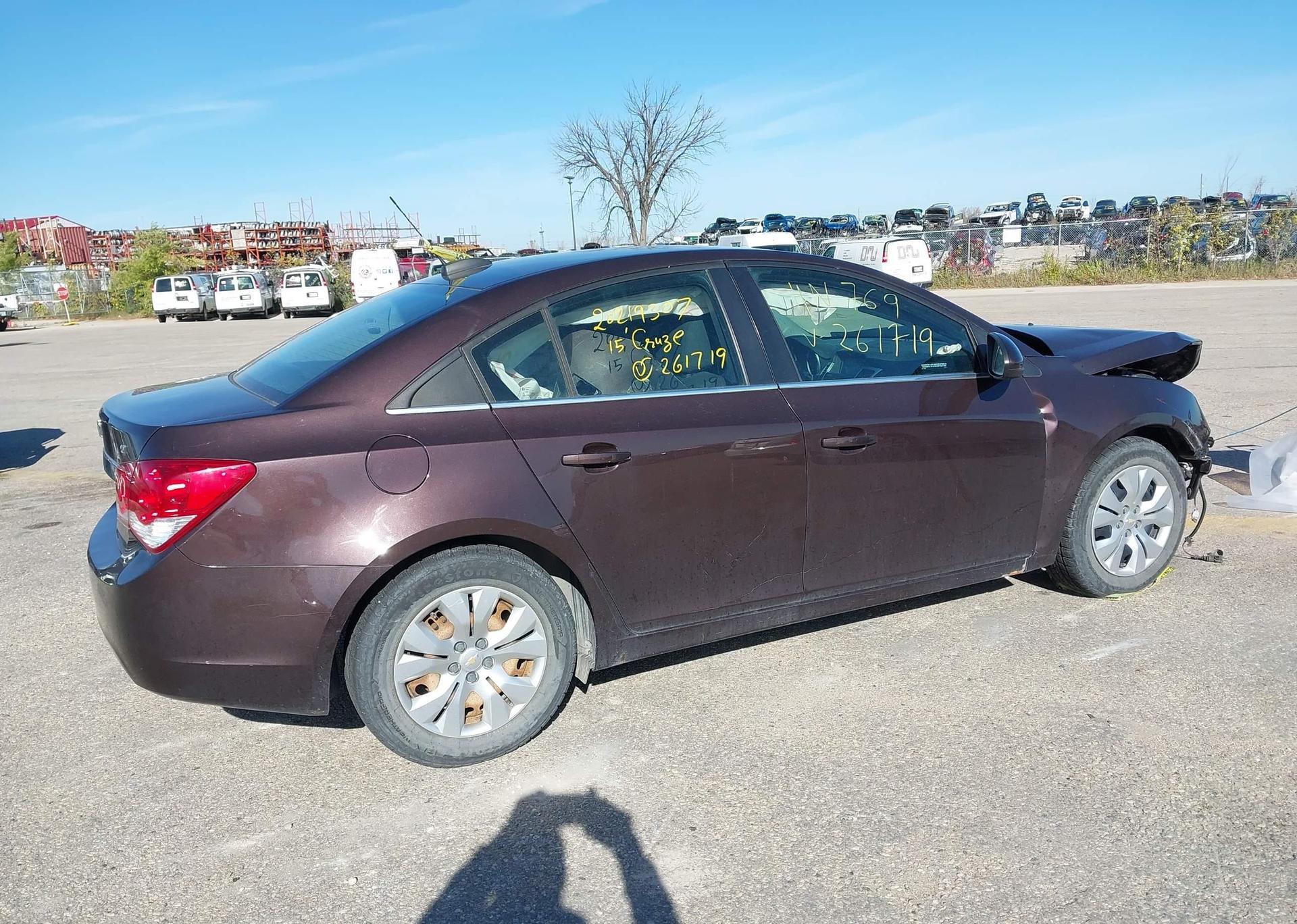2015 CHEVROLET CRUZE LT TURBO