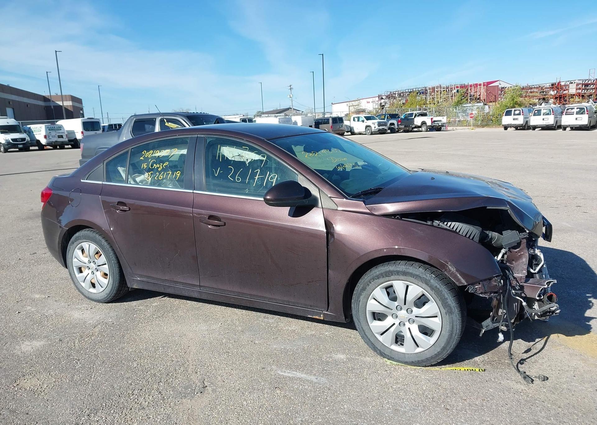 2015 CHEVROLET CRUZE LT TURBO