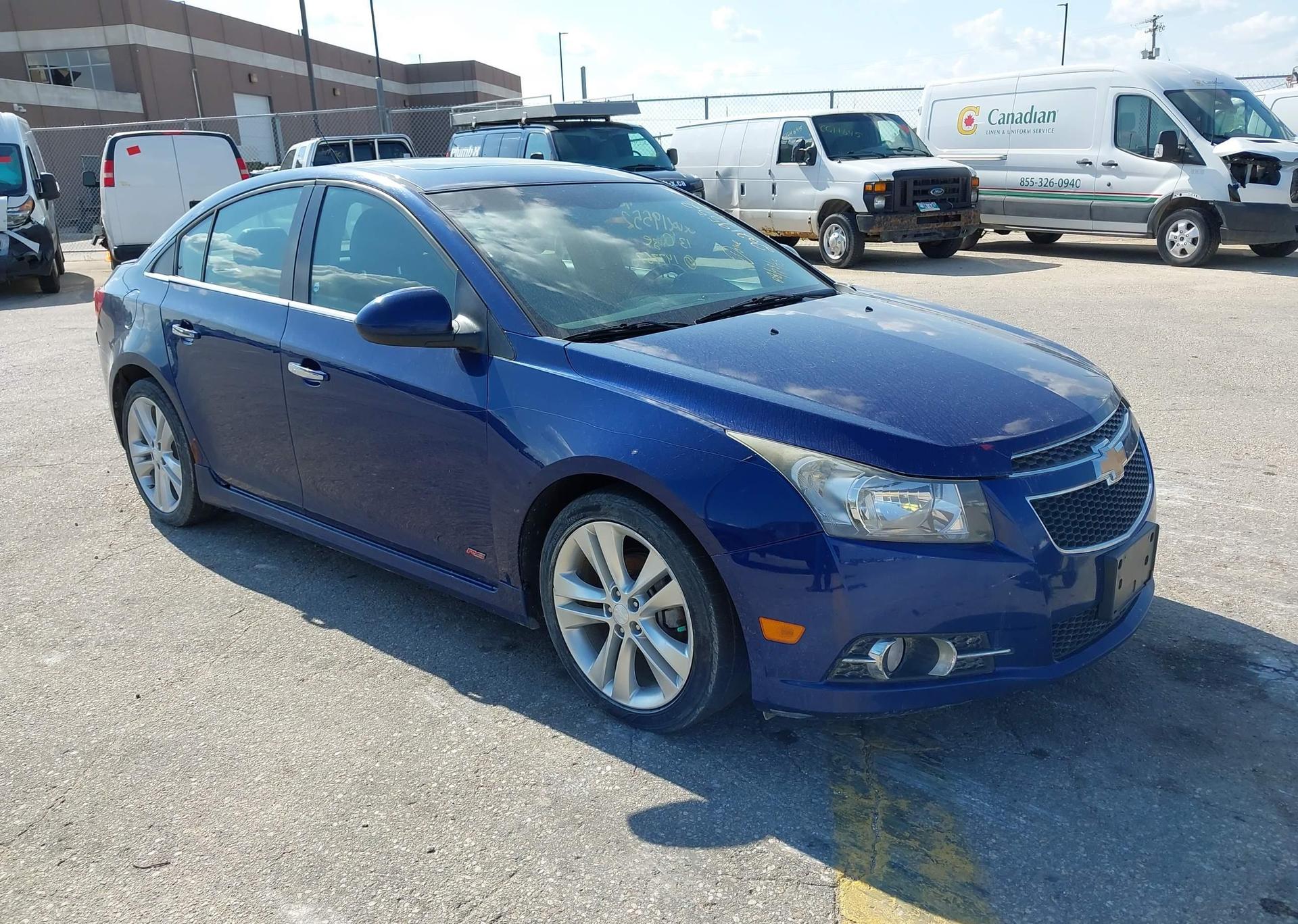 2013 CHEVROLET CRUZE LT TURBO