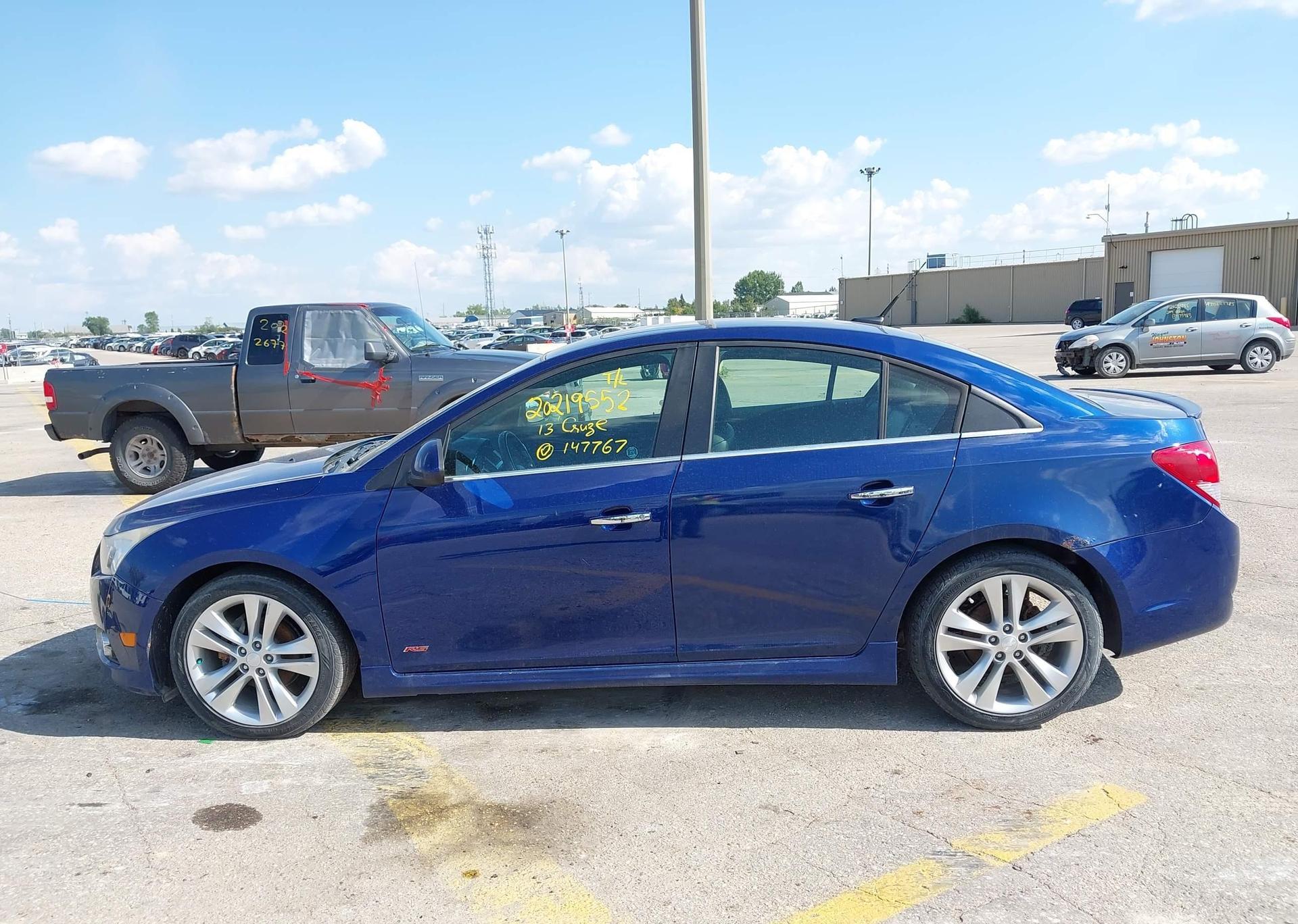 2013 CHEVROLET CRUZE LT TURBO