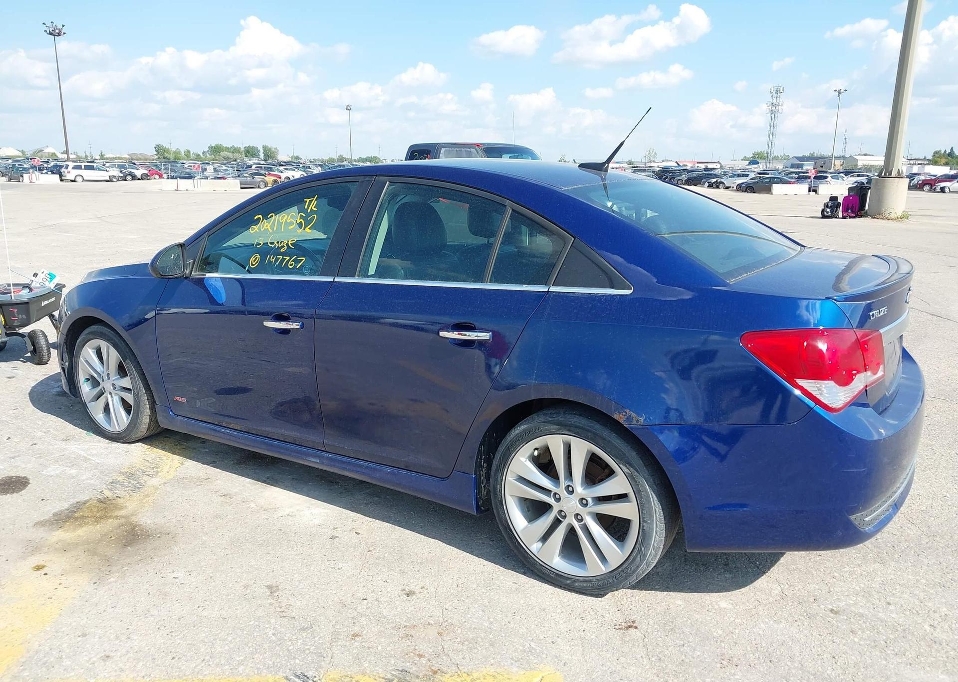 2013 CHEVROLET CRUZE LT TURBO