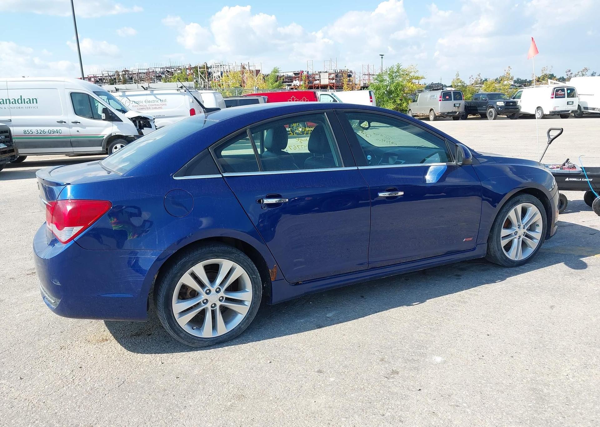 2013 CHEVROLET CRUZE LT TURBO
