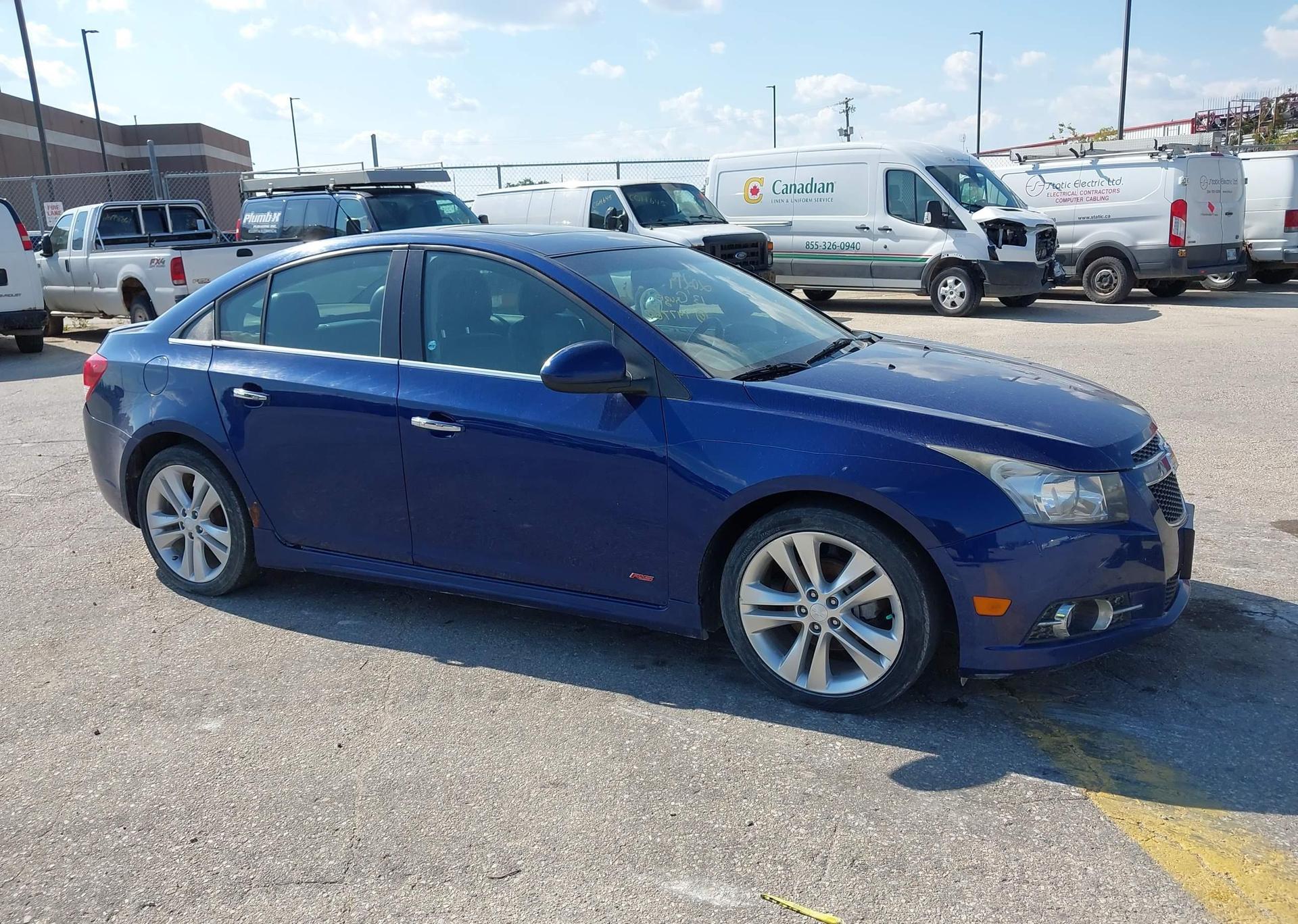 2013 CHEVROLET CRUZE LT TURBO