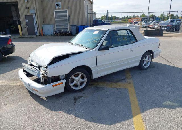 1991 DODGE SHADOW TURBO