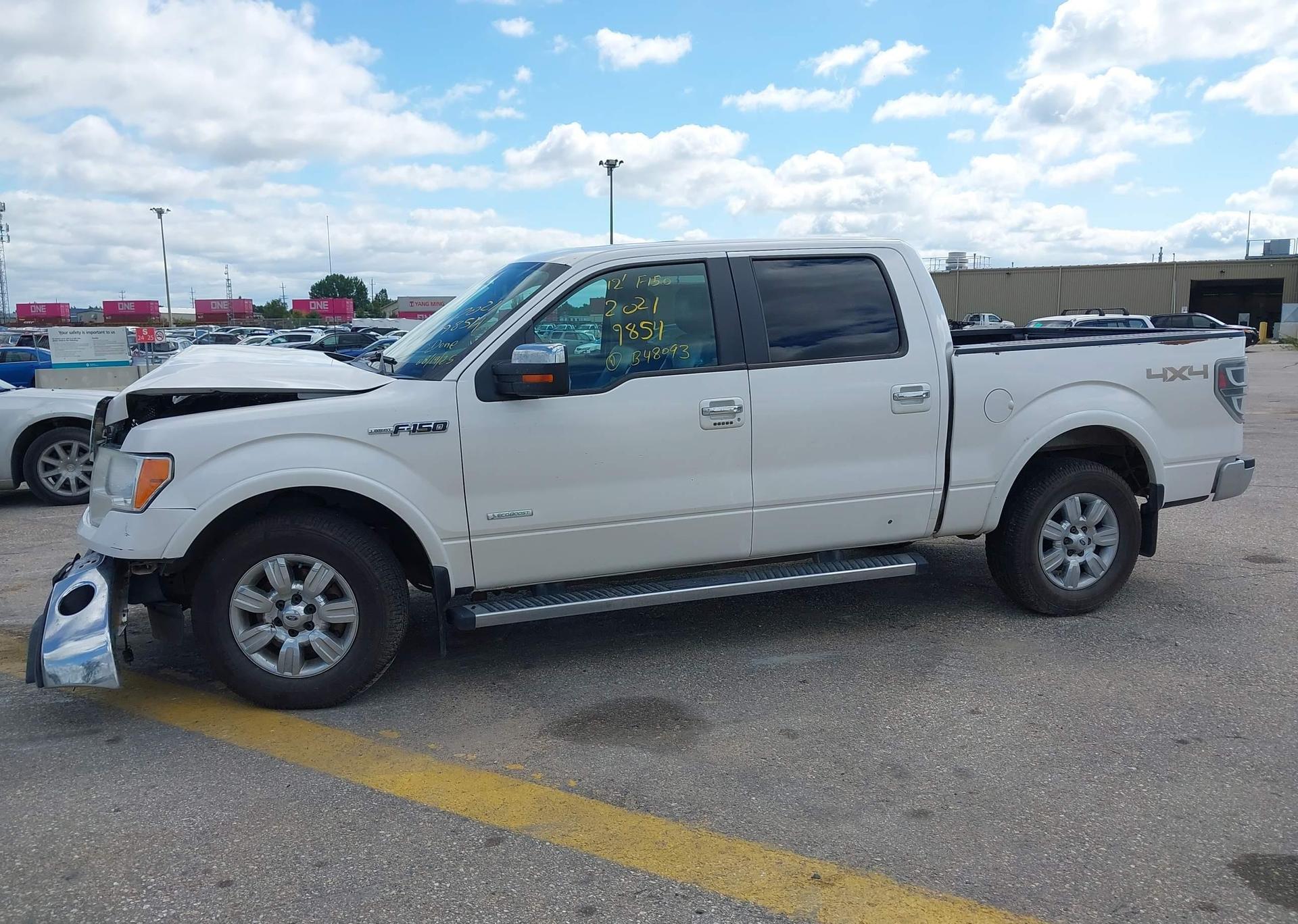 2012 FORD F150 LARIAT SUPERCREW