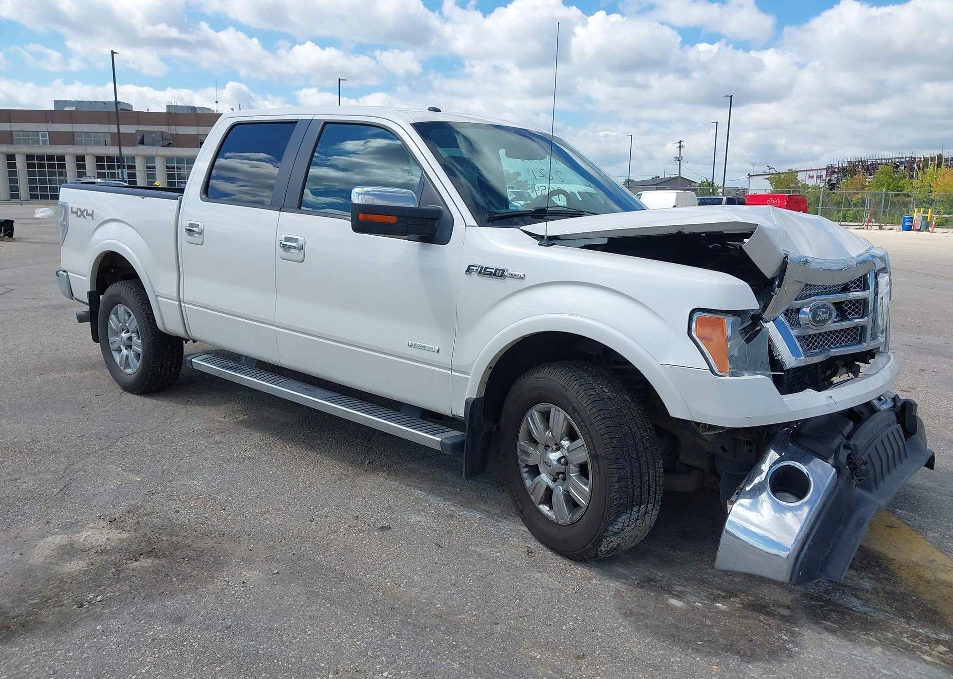2012 FORD F150 LARIAT SUPERCREW