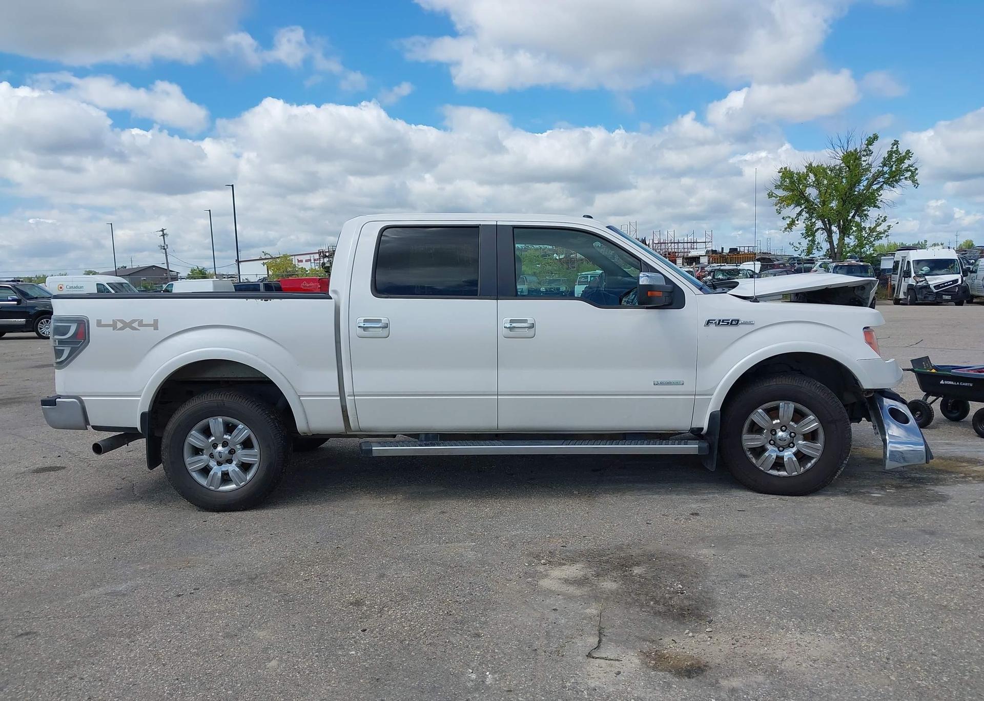 2012 FORD F150 LARIAT SUPERCREW