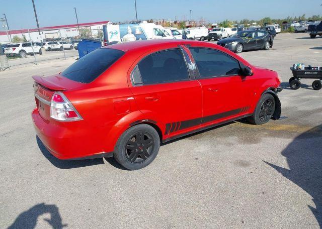 2009 CHEVROLET AVEO LT