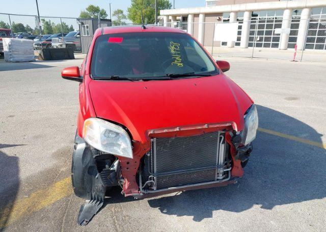2009 CHEVROLET AVEO LT