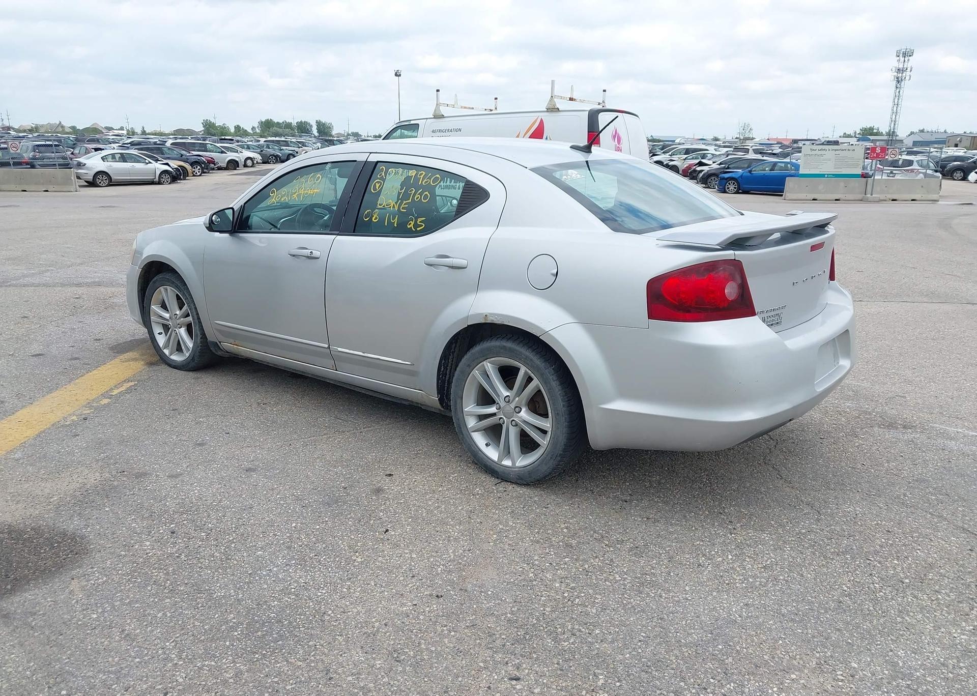 2012 DODGE AVENGER SXT