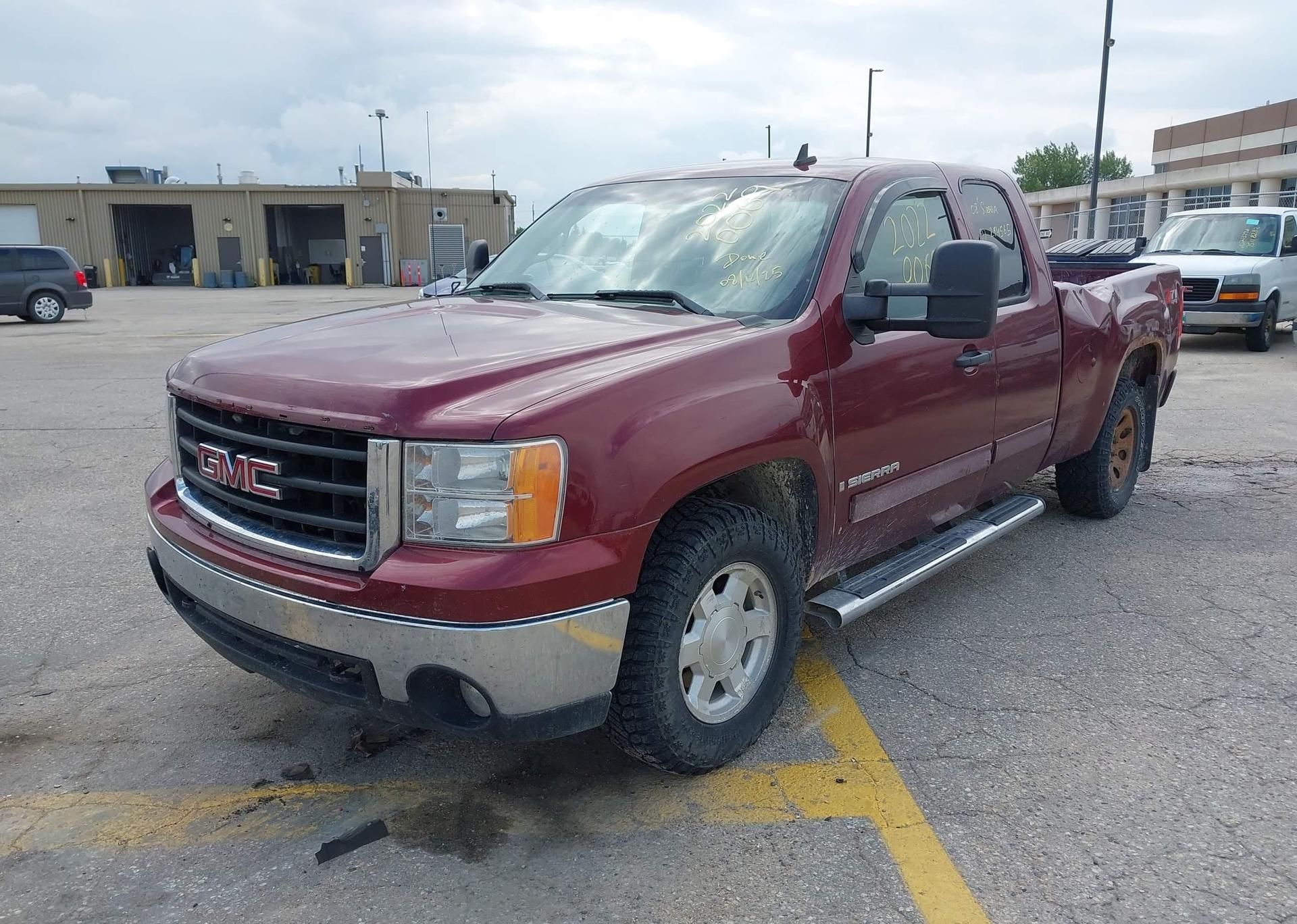 2008 GMC SIERRA 1500 SL EXT CAB