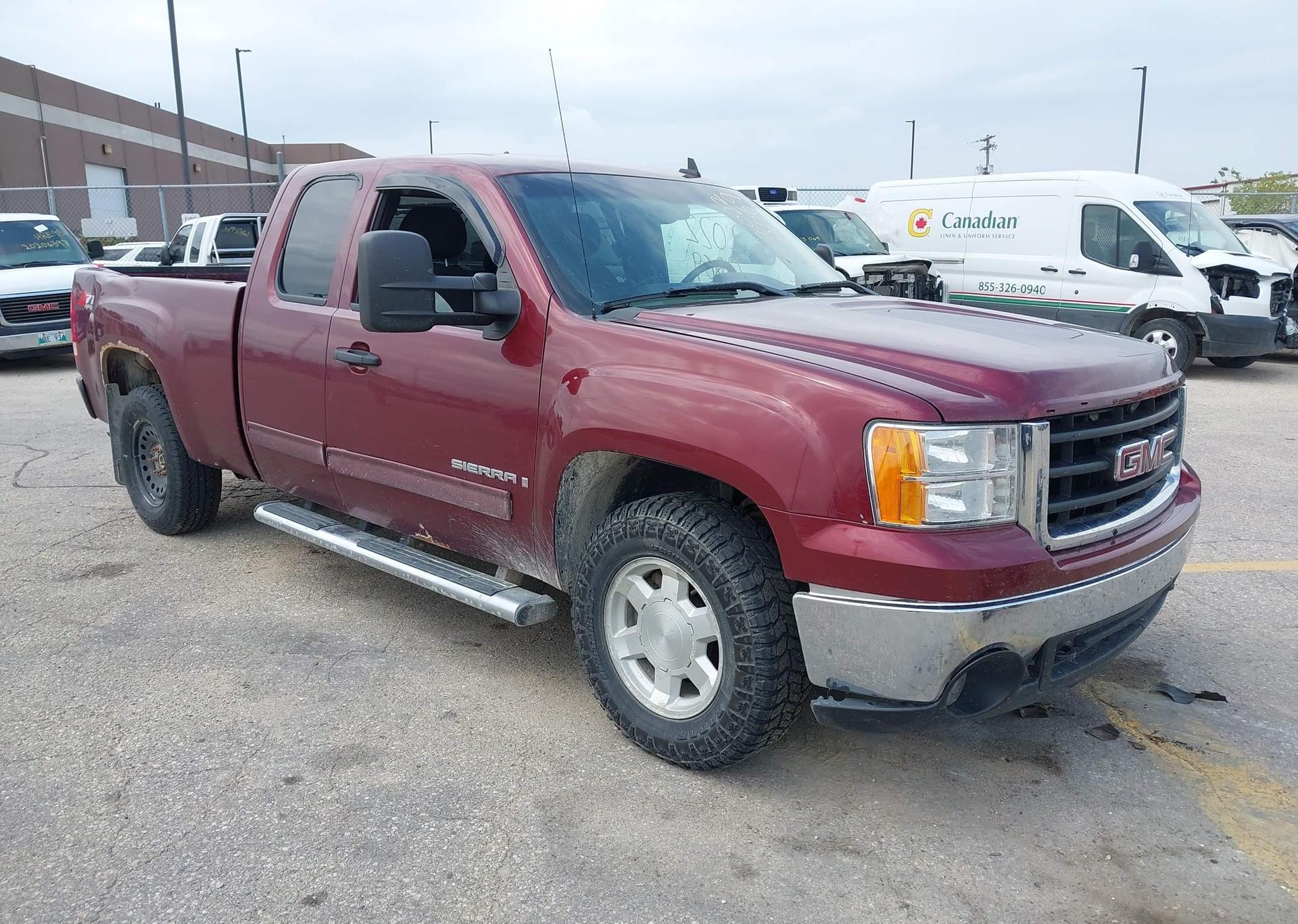 2008 GMC SIERRA 1500 SL EXT CAB