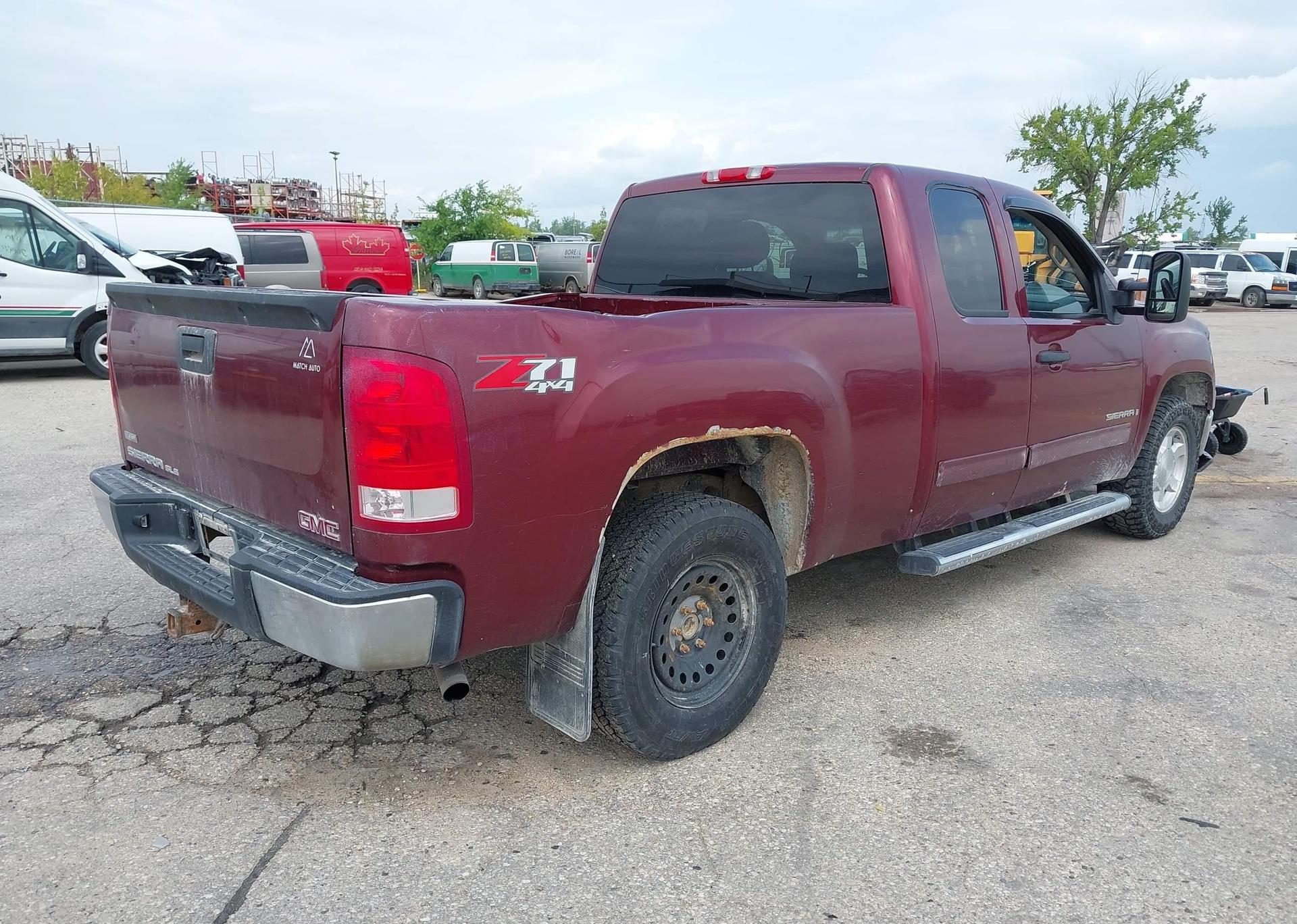 2008 GMC SIERRA 1500 SL EXT CAB