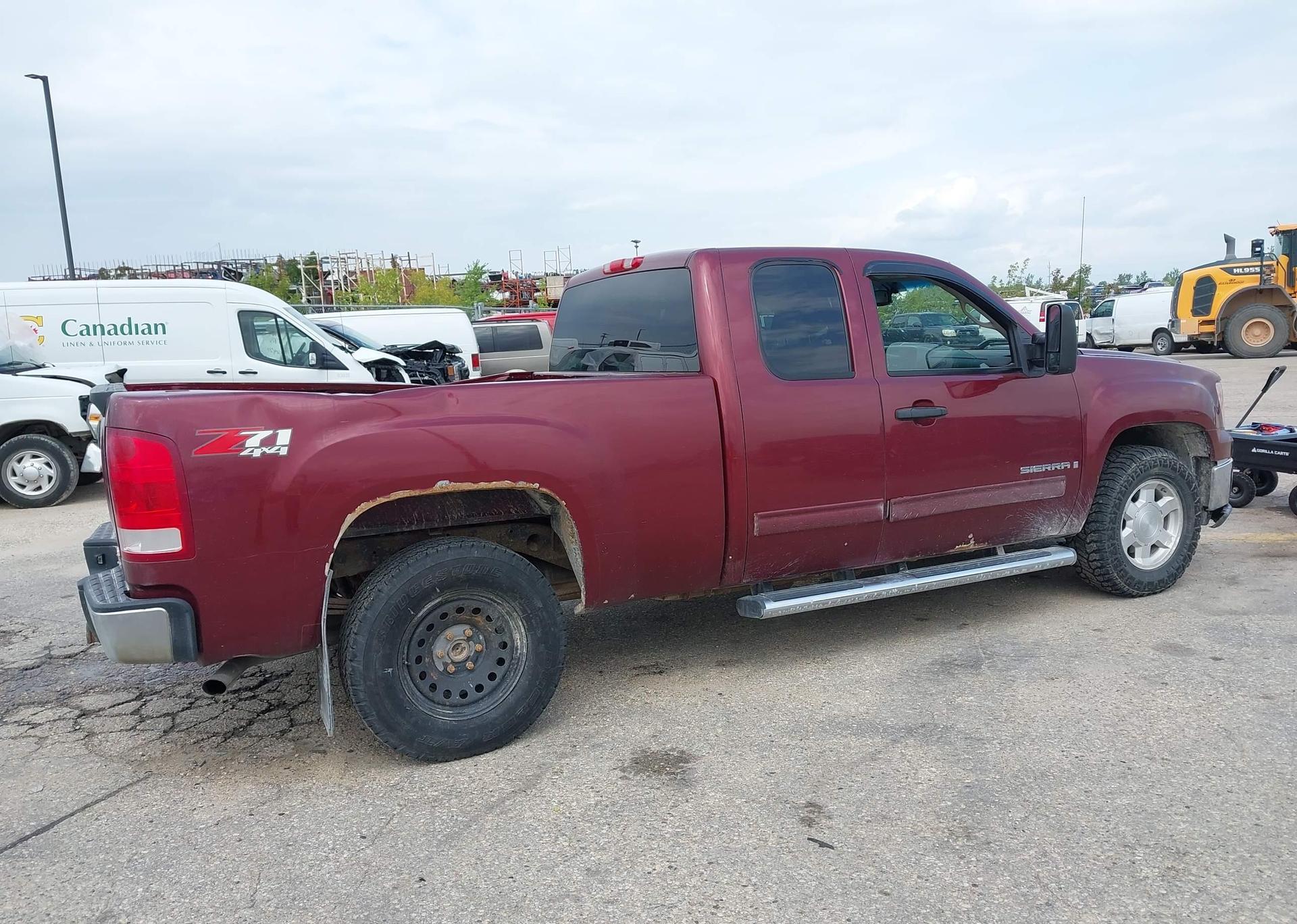 2008 GMC SIERRA 1500 SL EXT CAB