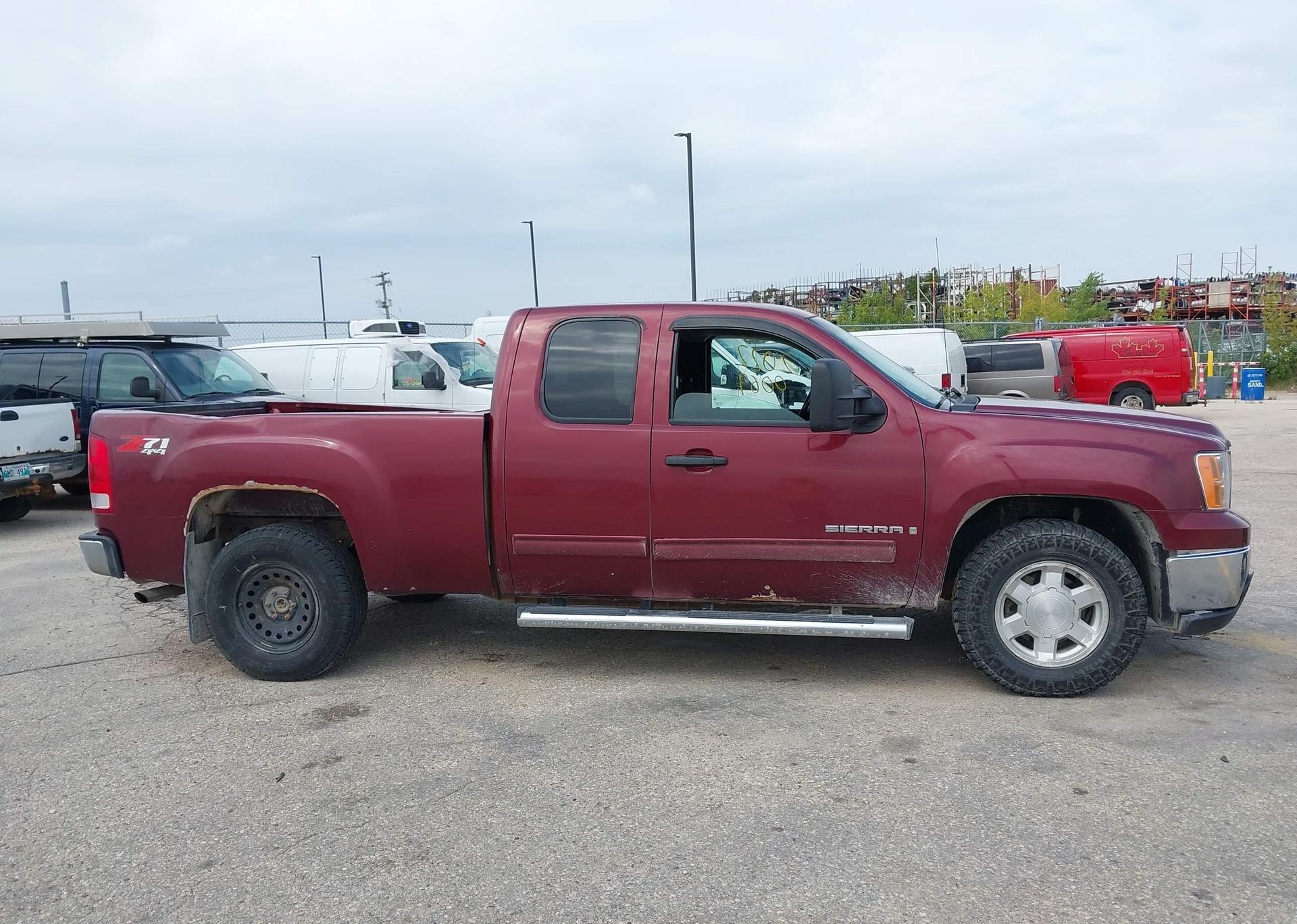2008 GMC SIERRA 1500 SL EXT CAB
