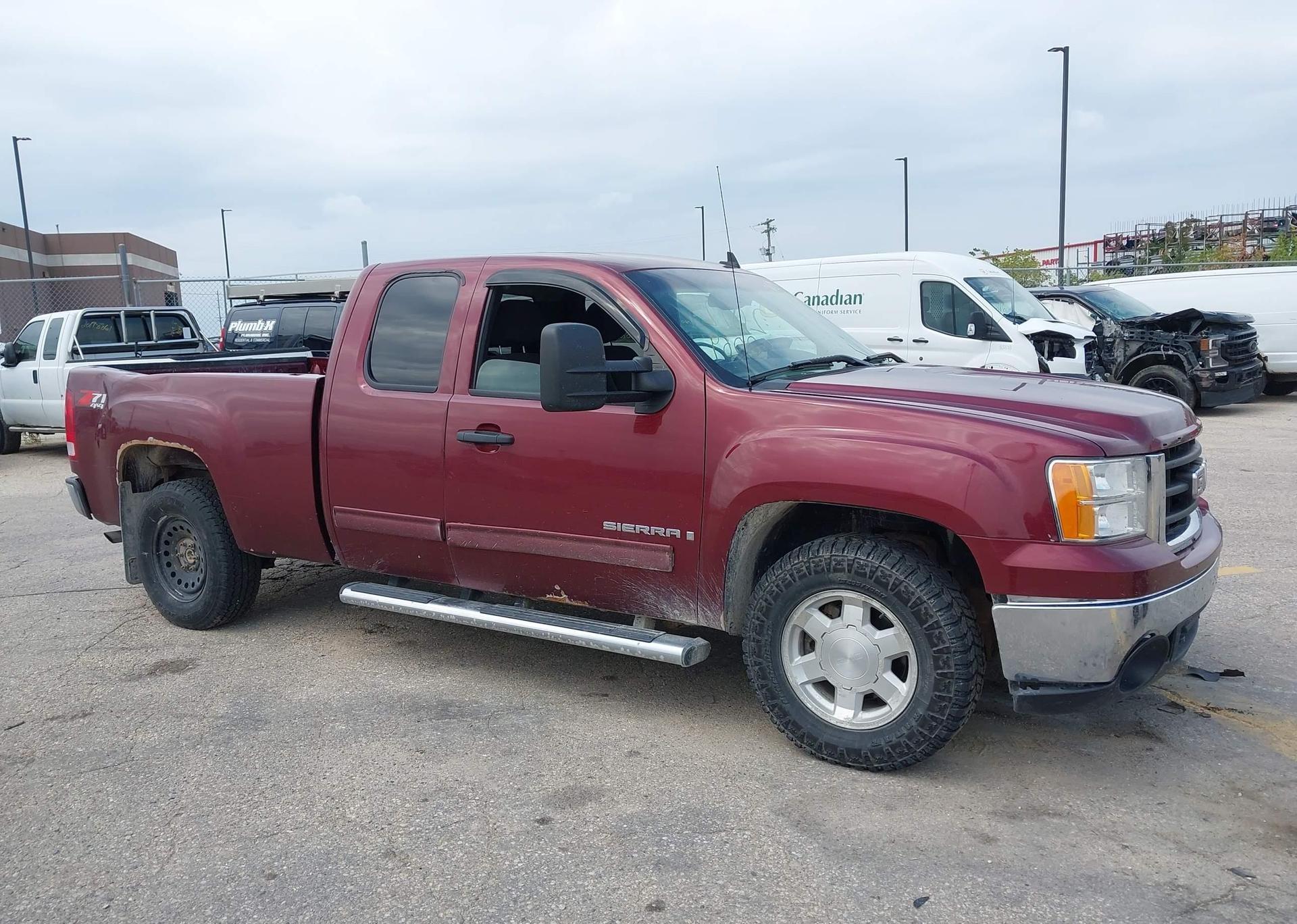 2008 GMC SIERRA 1500 SL EXT CAB