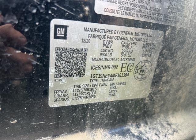 2021 GMC SIERRA 2500 HD SLT CREW CAB