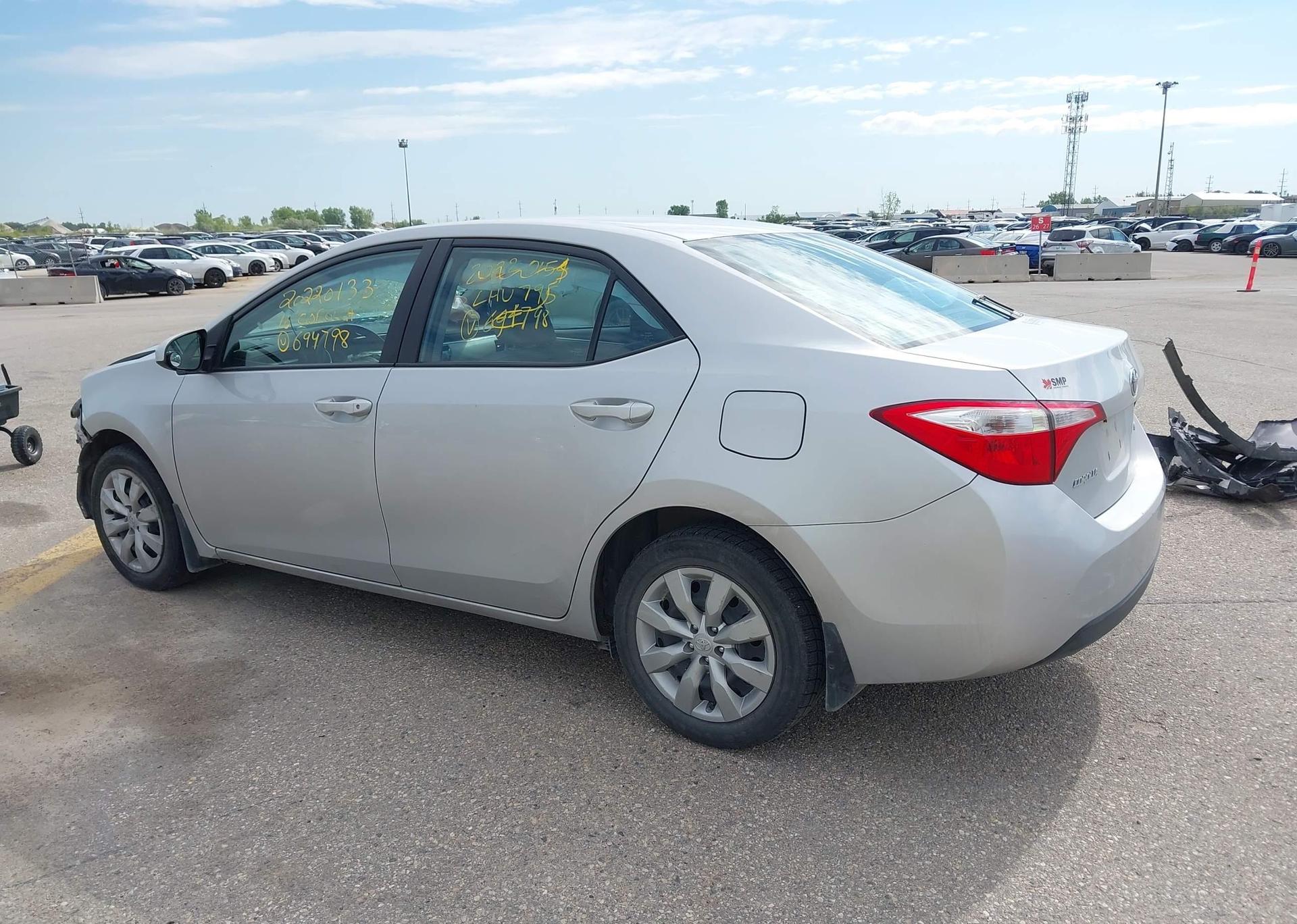 2016 TOYOTA COROLLA LE
