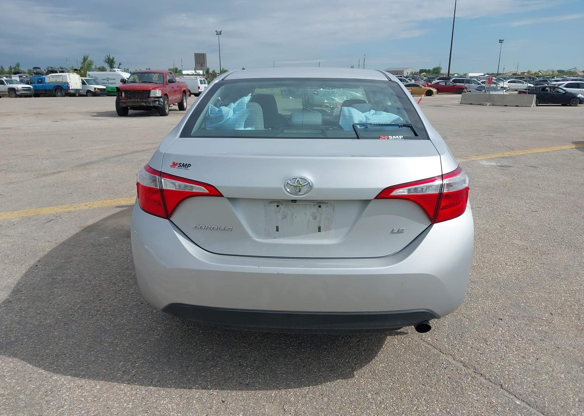 2016 TOYOTA COROLLA LE