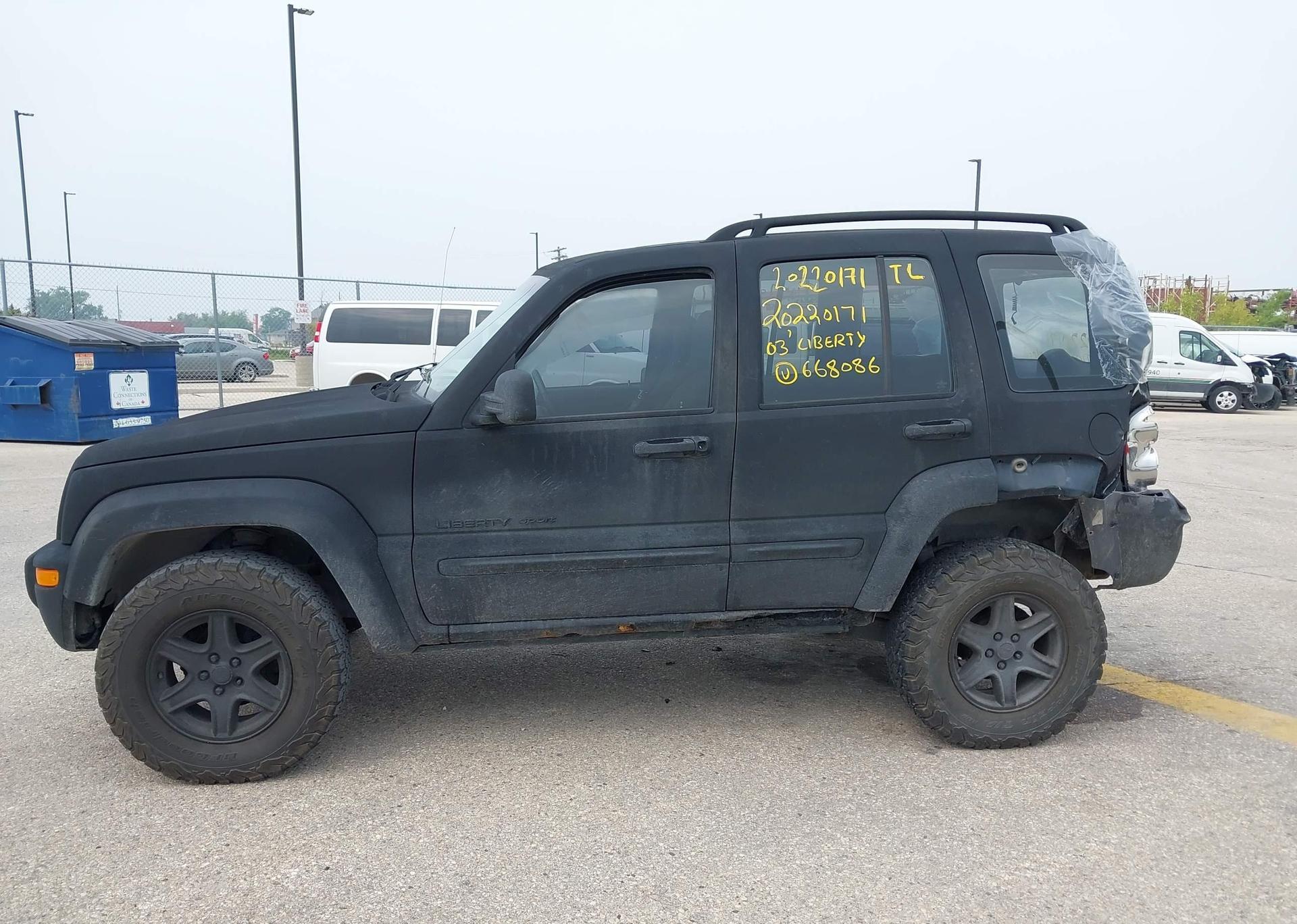 2003 JEEP LIBERTY SPORT