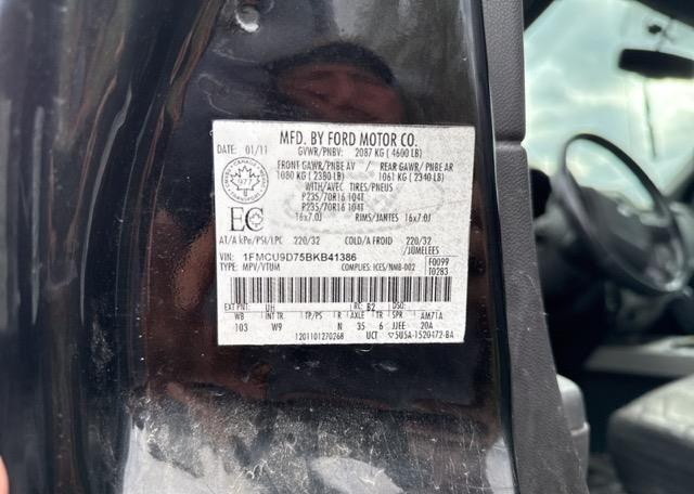 2011 FORD ESCAPE XLT