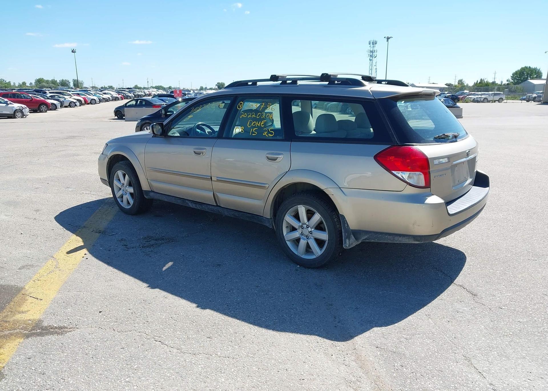 2008 SUBARU OUTBACK 2.5I