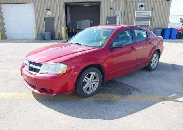 2009 DODGE AVENGER SXT
