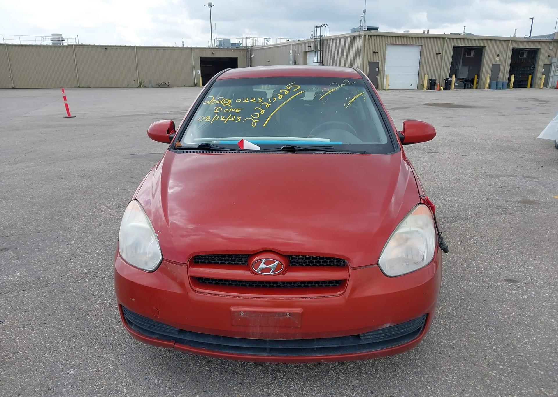 2008 HYUNDAI ACCENT GL