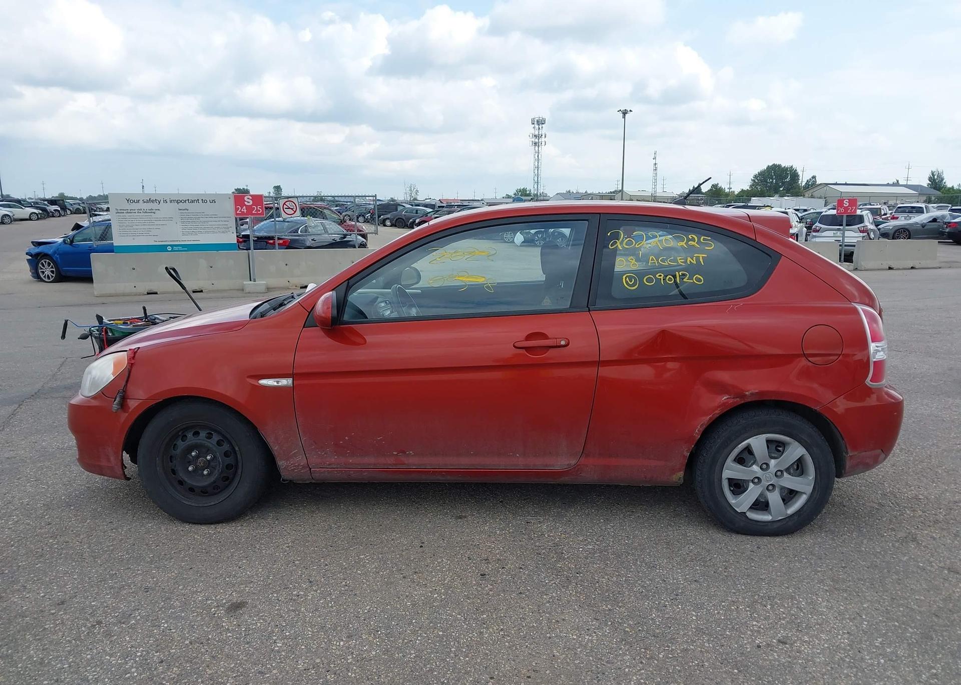 2008 HYUNDAI ACCENT GL