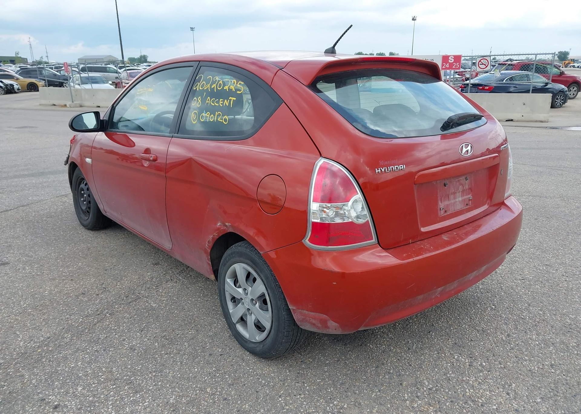 2008 HYUNDAI ACCENT GL